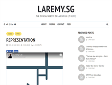 Tablet Screenshot of laremy.sg